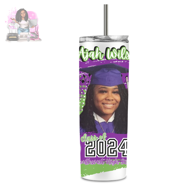 GRADUATE TUMBLER 20oz